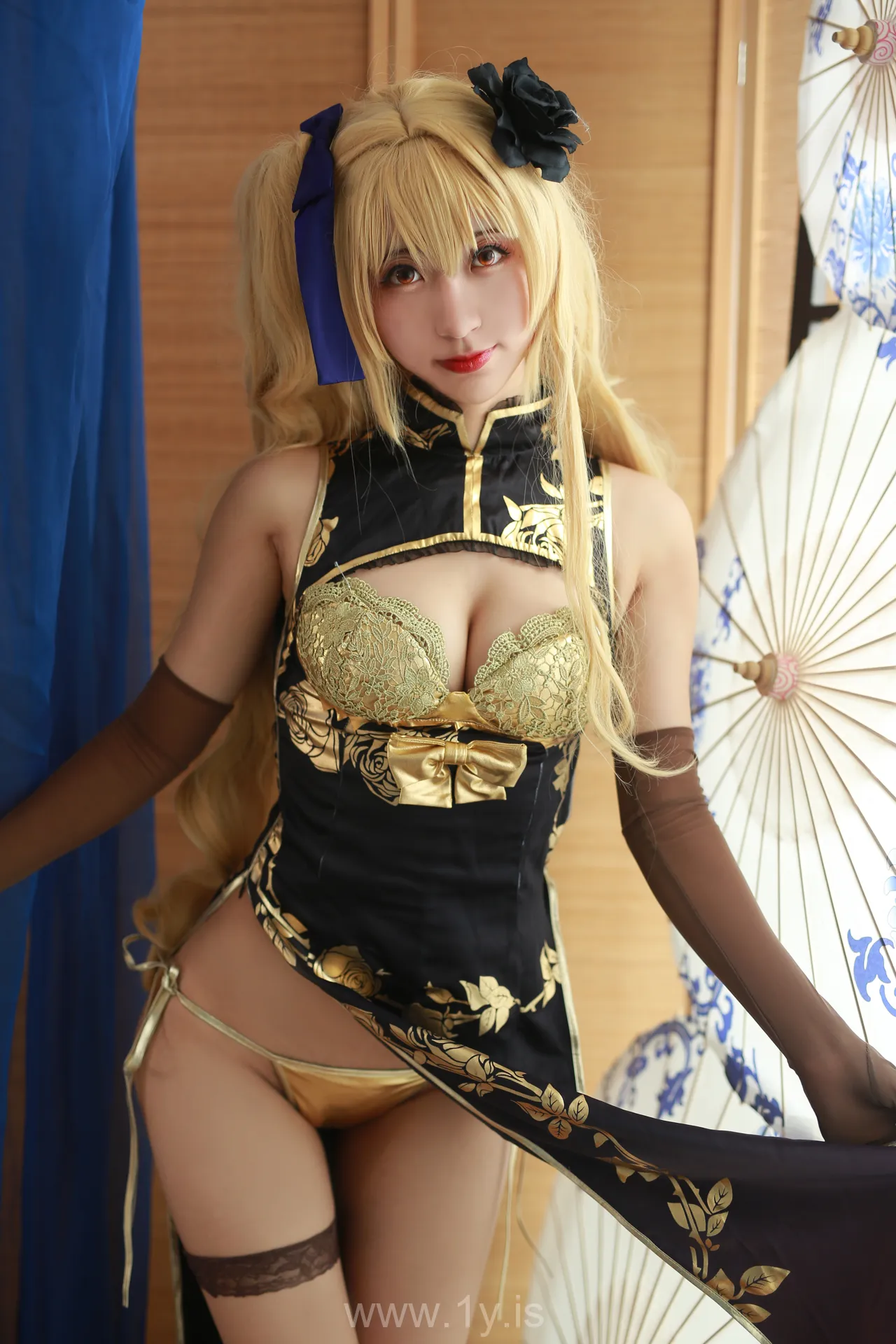 Coser@黑川 NO.018 Irresistible Asian Homebody Girl 金莲